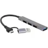 Hub Sedea Usb-c + Adaptateur 4 Ports