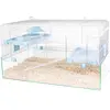 Zolux Cage Panas Colour Métal Plastique 48 x 48 x 45 cm (1 Pièce) TU