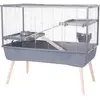 Cage grillagée lapin et rongeur sur pieds NeoLife 100 L - Zolux Gris