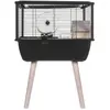 Cage - Zolux - Neo Nigha - Noir - 78x48x36 cm - Pour petits rongeurs