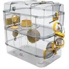Zolux cage sur 2 étages - 41 x 27 x 40,5 cm - banane ZOL3336022060201