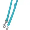 Materiel Zolux Mac Leather Laisse pour Chien Turquoise 25 mm