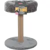 Arbre à chat ZOLUX - 2 en 1 - Gris - 504057GRI TU