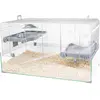 Cage Grillagée Rongeur Souris Et Hamster Panas Colour 80 Grise - Zolux