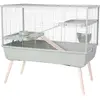 Cage rongeur surélevée - Zolux - Néolife - 2 étages pour lapin - 99 x 54 x 92 cm - Vert