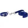 Collier et laisse pour chien Riding World Oscar Bleu 50 cm 409057650