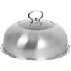 Le Marquier Cloche cuisson vitrée inox - vitrée supérieure - Ø 27 x H. 15 cm