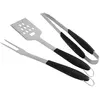 Accessoire barbecue et plancha Le Marquier Set 3 ustensiles inox AGR02