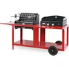 Ensemble Plancha Barbecue Le Marquier Mendy-Alde Baia Basque MIVME14 5400 W Rouge