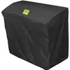 LE MARQUIER Housse plancha barbecue sur chariot - 105 x 60 x 90 cm - noir