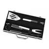 Mallette 3 Ustensiles Gris (Pince, Spatule Et Fourchette) Le Marquier