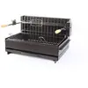 Le marquier - barbecue à charbon 67x50cm noir  gbc3657 - UBD-GBC3657