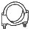 Colliers de serrage (10 pièces) D'échappement Universel Bosal 250258