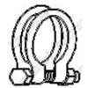 BOSAL Collier de serrage, échappement pour MERCEDES-BENZ: Transporter, MB (Ref: 250-453)