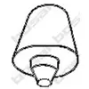 Bosal 255-808 Butée élastique, silencieux