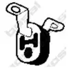 Autres Accessoires Échappement Bosal 255-086