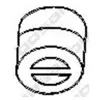 Bosal 255-681 Butée élastique, silencieux