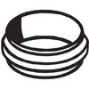 Bosal 256-095 Bague d'étanchéité, tuyau d'échappement