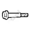 Vis M7 Pour Pose D'échappement Bosal 258904