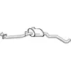 Bosal Silencieux central, centre droite PRIX CANON, par ex. pour Opel