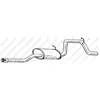 BOSAL Silencieux arrière pour OPEL: Agila (Ref: 281-527)