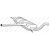 Silencieux central 282-543 Bosal 282543