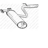 BOSAL Silencieux arrière pour TOYOTA: Celica (Ref: 228-469)