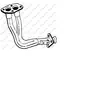 Bosal Tuyau d'échappement, avant PRIX CANON, par ex. pour Audi