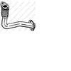 Bosal Tuyau d'échappement, avant PRIX CANON, par ex. pour Renault