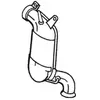 BOSAL Catalyseur pour MERCEDES-BENZ: Classe A, Classe B (Ref: 090-405)