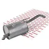 BOSAL Silencieux arrière pour NISSAN: Note, Micra (Ref: 145-125)