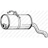 Bosal Silencieux arrière PRIX CANON, par ex. pour Peugeot, Citroën