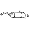 Bosal Silencieux arrière PRIX CANON, par ex. pour Citroën, Peugeot