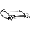Silencieux arrière 135-131 Bosal 135131
