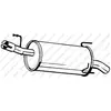 BOSAL Silencieux arrière pour OPEL: Meriva (Ref: 185-975)