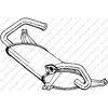 Bosal Silencieux arrière PRIX CANON, par ex. pour Mitsubishi