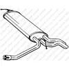 Bosal Silencieux arrière PRIX CANON, par ex. pour Mercedes-Benz