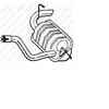 BOSAL Silencieux arrière pour MERCEDES-BENZ: Vito, Viano (Ref: 175-431)