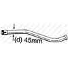 Bosal Tube de réparation, catalyseur PRIX CANON, par ex. pour Citroën