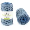 Fil DMC - Nova Vita 4 - Coton Recyclé - 250 g - Bleu Chiné - Macramé, Crochet, Tricot