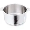 Cristel - C20QMP- Casserole inox 20cm sans poignée amovible- Collection Casteline