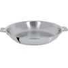 Cristel - P24QMP- Poêle inox 24cm sans poignée amovible - Collection Casteline