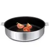 Cristel Sauteuse inox antiadhérent Exceliss Mutine 24 cm - - Argent - Inox