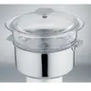Cuiseur vapeur CRISTEL verre 20 cm avec couvercle