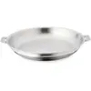 Cristel - P28Q- Poêle inox 28cm sans poignée amovible - Collection Mutine