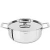 Faitout 2 anses avec couvercle inox Castel Pro CRISTEL Diamètre 24 cm 