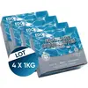 EDG Chaussettes Floculantes Piscine - Les 4 boites de 8 Cartouches Cla...