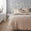 Housse de couette en gaze de coton beige naturel 240x220cm - ESSIX 240 x 220 cm