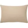 Taie d'oreiller unie en flanelle de coton chambray, FRISSON Essix