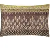 Designers Guild Taie d'oreiller imprimée en satin de coton beige 50x75